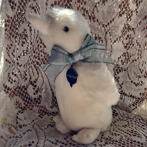 Frosty White Penguin Plushie Holiday 2006 Thomas O'Brien Collection